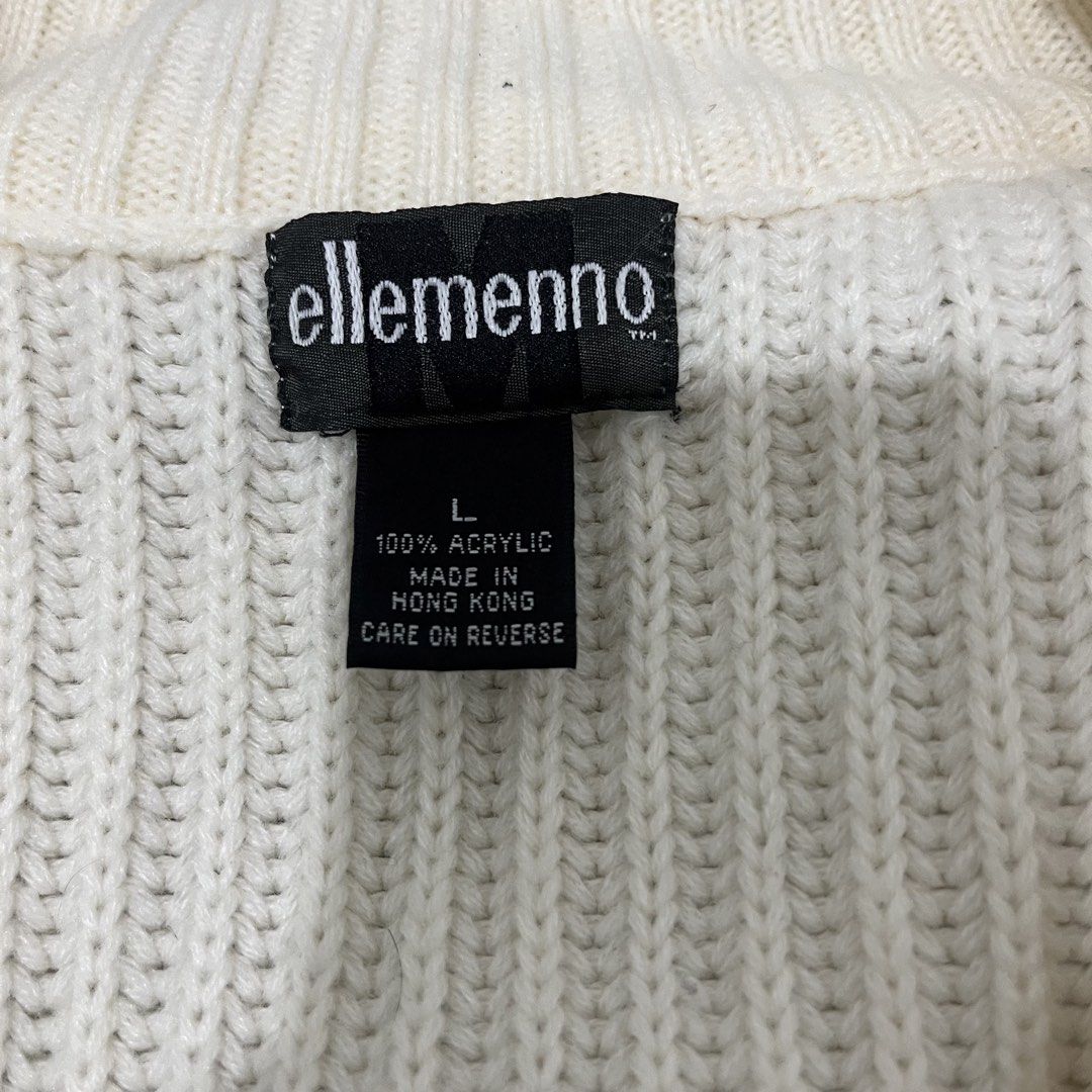 Women's Knitted Sweater [Large] (Category: Coats, Jackets and Outerwear) located in Quezon City. Submitted by jpsstore (Listing ID 1444785211, Image 3). Description: Size: Large Width: 23" Length: 28" Sleeve: 20" No issue MOP: Gcash SHIPPING: J&t | Lalamove .