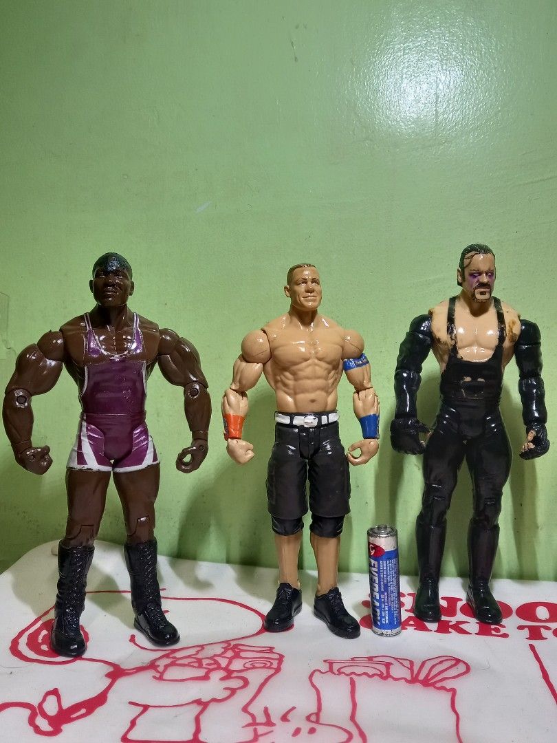 WRESTLERS ACTION FIGURES 5pcs. 6" INCHES (Category: Action & Battle Toys) located in Manila. Submitted by cristobalc40322 (Listing ID 1444824820, Image 3). Description: AS IS ISSUE : BODY PRINT VERY GOOD CONDITION NO ANYDAMAGE NO SCRATCHES TAKE ALL 5pcs. FOR ONLY 800 350php EACH LOCATION: QUEZON CITY BATASAN DSWD AREA IF MEET UP.