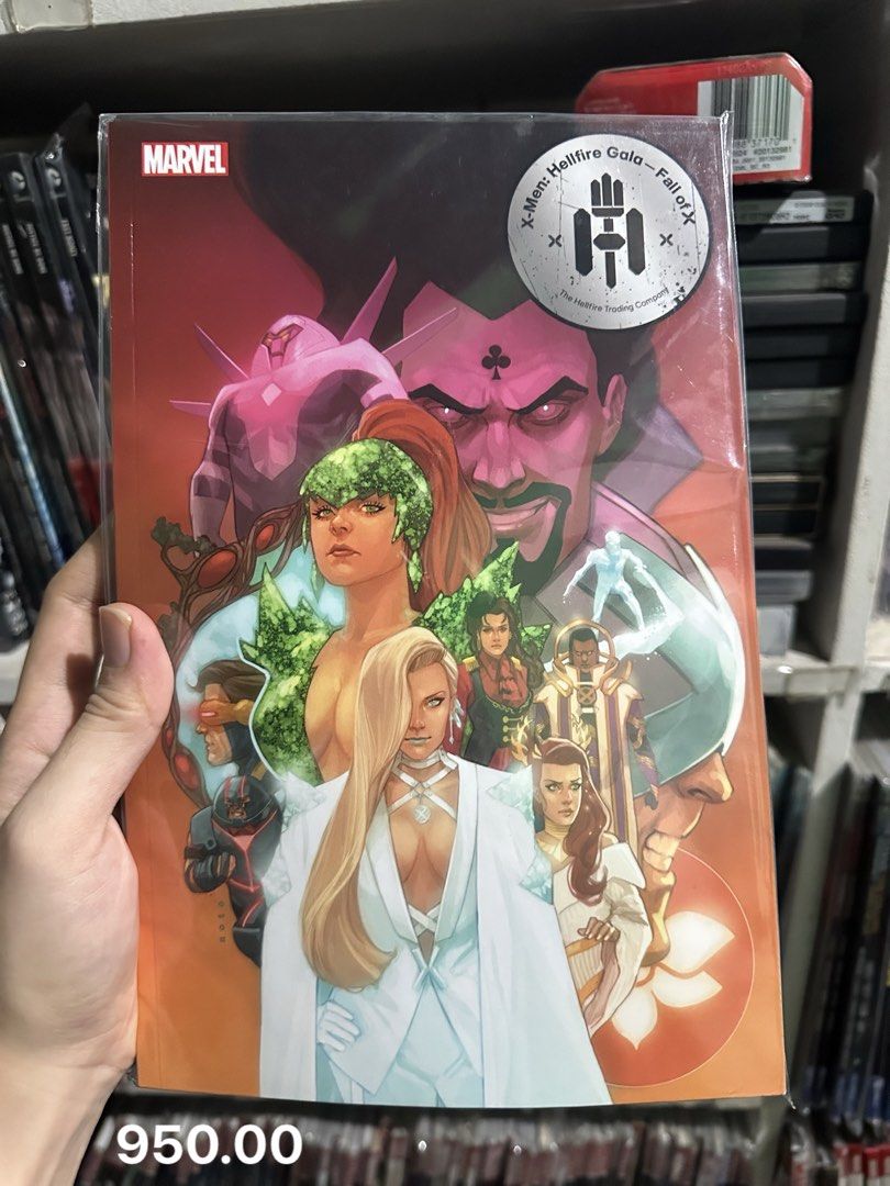 X-Men Hellfire Gala Fall of X Paperback (Category: Comics & Manga) located in Binan City. Submitted by elf.0000 (Listing ID 1444772857, Image 1). Description: P900.00 plus sf Paperback In fine condition Payment via gcash Ship thru j&t.