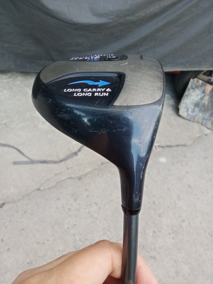 Yamaha Power Magic 710 Titanium driver, Flex R, Right Handed, (Category: Golf) located in San Pedro. Submitted by trisheljas_japansurplus (Listing ID 1444845298, Image 2). Description: 📍For Sale📍 Yamaha Power Magic 710 Titanium driver with a 11.5° loft. Flex R Graphite shaft golf Pride Grip location 📍 Filinvest Homesite barangay bagong silang san pedro laguna 📍.
