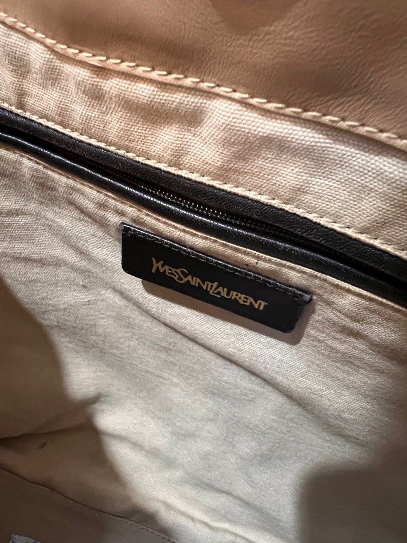 YSL and Gucci Take All 15k only (Category: Tote Bags) located in Naga. Submitted by emteedee (Listing ID 1444766539, Image 2). Description: YSL (upcycled) preowned with dustbag Gucci mini tote preowned with dustbag flaws on leather handles but unnoticeable when worn RFS: closet cleanout.