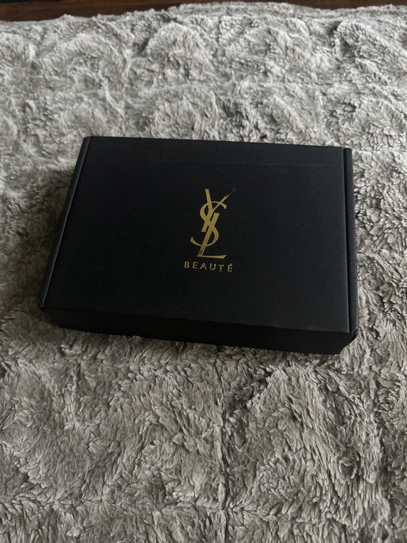 YSL Beauté Pouch / Sling Bag (GWP) (Category: Luxury Bags & Wallets) located in Taguig. Submitted by jeldeclutters (Listing ID 1444763612, Image 2). Description: YSL box included GWP Never used +select a FREE bag for any 2k+ purchase!.