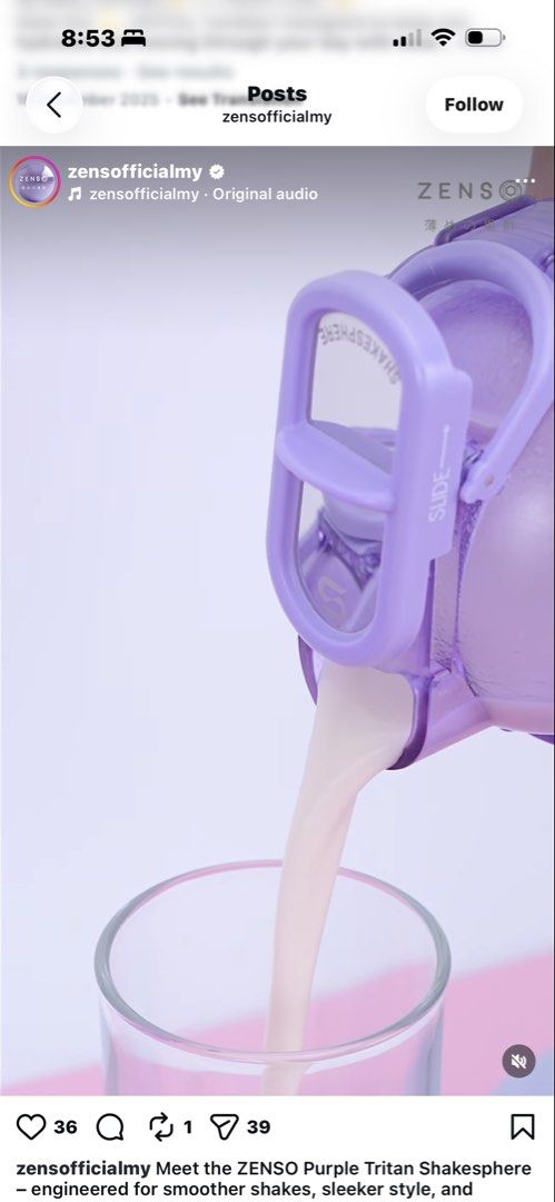 Zenso Shaker Brand New486748199585075203
