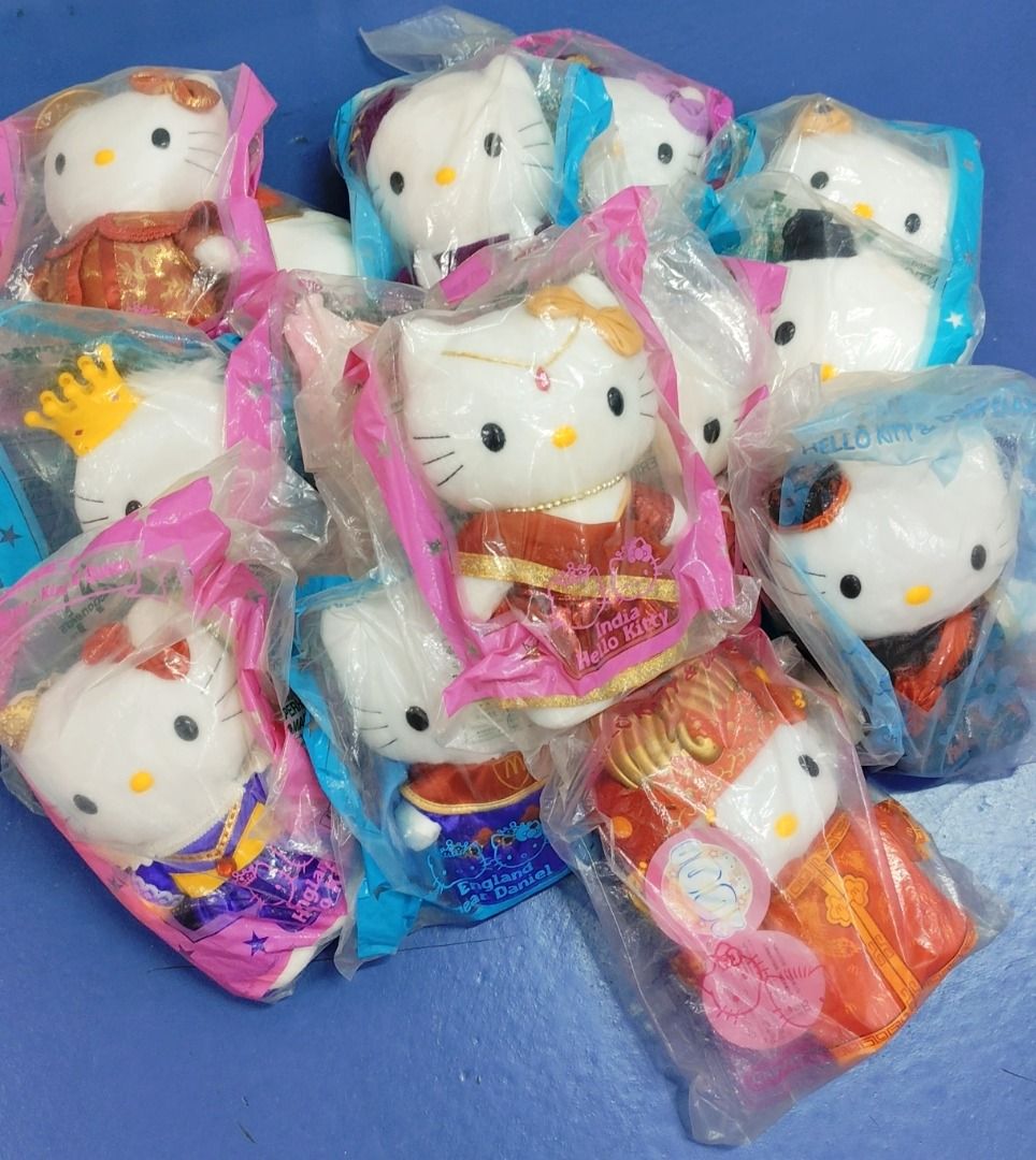 (7 Sets=$40) Hello Kitty Soft Stuffed Toys Plushies Vintage, Hobbies ...