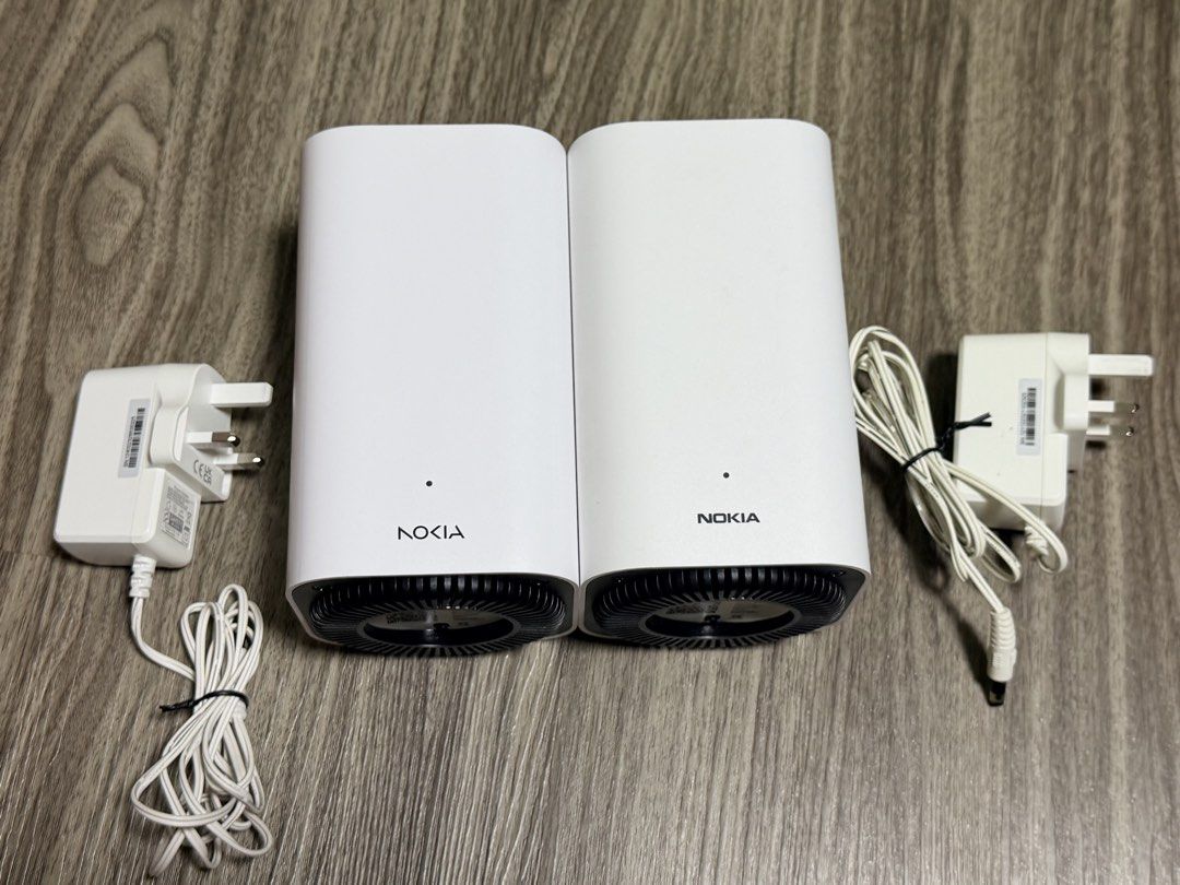 2x Nokia WiFi Beacon 2 Mesh System with Power Adapters471399910218158080