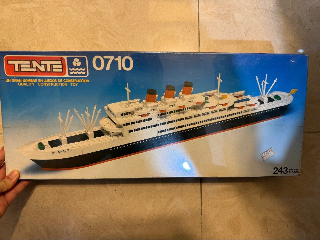 全新未用 古董收藏 TENTE 0710 El Greco Ship Construction Toy 243 Pieces （分類：汽車模型）位於 Hong Kong。 由 playpj 提交（商品編號 1441507271，圖片 1）。簡介： TENTE Model 0710 保存得非常好。