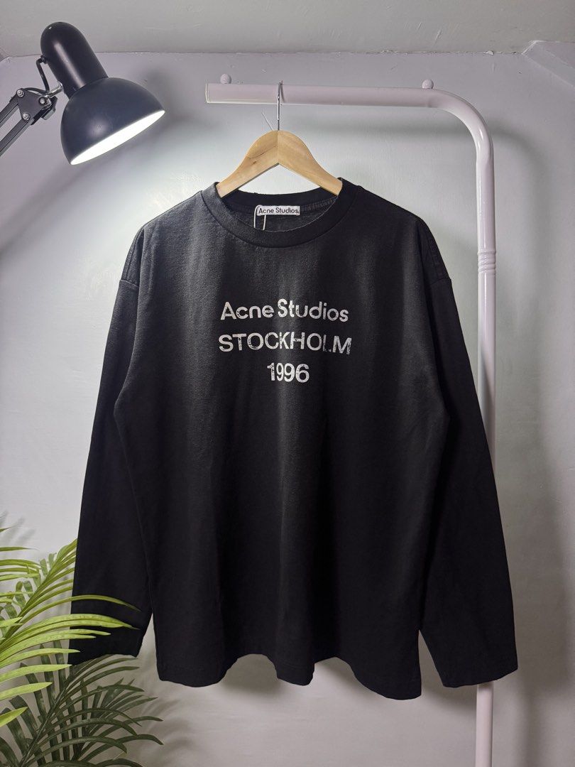 Acne Studios Stockholm 1996 longsleeve (Category: Tshirts & Polo Shirts ) located in Las Pinas. Submitted by thriftstax (Listing ID 1441560311, Image 1). Description: Excellent pristine condition with hang tags medium on tag 24x29.