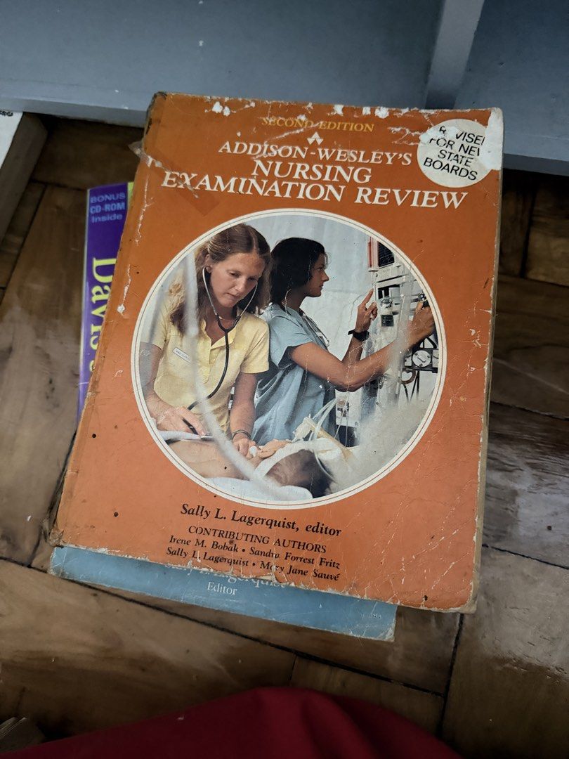 Addison-Wesley Nursing Examination Review Second Edition (Category: Textbooks) located in Baguio. Submitted by yse888 (Listing ID 1441542160, Image 1). Description: - Addison-Wesley Nursing Examination Review, 2nd Edition - Edited by Sally L. Lagerquist - Features contributions from Irene M. Bobak and Sandra Forrest Fritz - Excellent study material for nursing state board exams.
