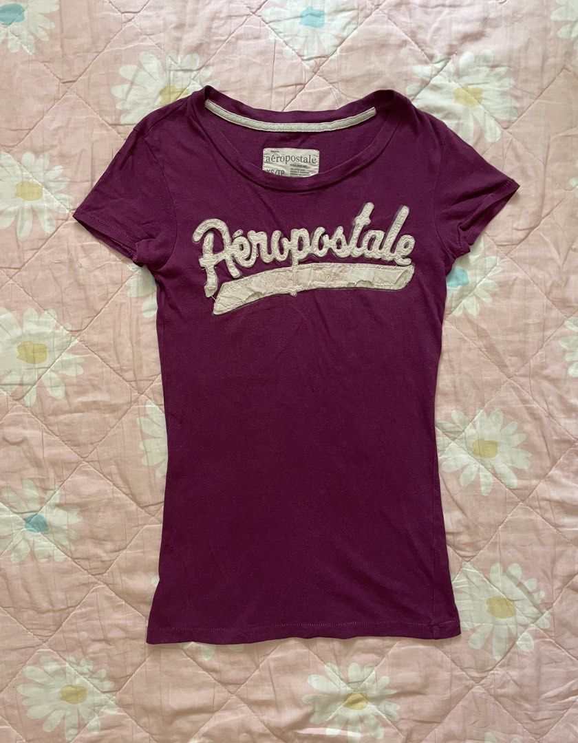 AEROPOSTALE Vintage y2k Plum Fitted Slim Fit Shirt (Category: Shirts) located in Antipolo. Submitted by thelibracloset_ (Listing ID 1441516234, Image 1). Description: ~free when you buy at least 6 items at our shop! Tags: henley, rare, couture, Cute Floral Babydoll Top - babydoll, milkmaid, strappy, halter, floral, patchwork, lace, beaded, sequined, lace, summer, beach, morikei, shuojo, whimsical, fairycore, sawako, 2000s, y2k, vintage, japan.