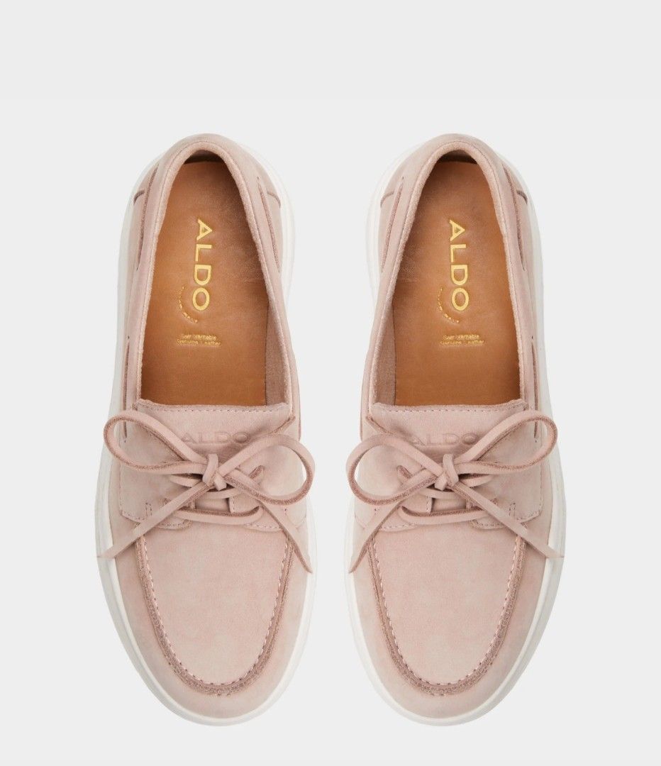 Aldo Loafers Brand New (Category: Loafers) located in Bangued. Submitted by pepper_preloved (Listing ID 1412494383, Image 3). Description: Aldo Loafers Wildbreeze Platform Boat Shoes Pink Brand New - still have the box Can wear as office shoes or casual [LAST PRICE] Lower than SRP Rfs: not my size, need funds Original Price: 2,500 size: 8.5 US women.