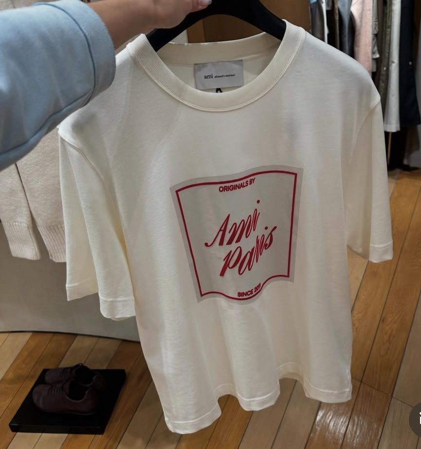 AMI Heritage Print T-shirt (Category: Shirts) located in Manila. Submitted by stopshop26 (Listing ID 1441431170, Image 1). Description: For pre-order 2-3 weeks ETA 50% dp to pricess ordee Avail sizes: XXS to XXL Brand new and original.