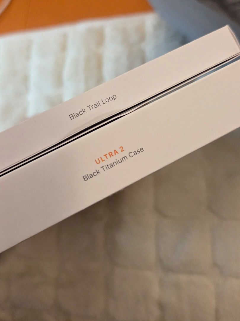Apple Watch Ultra 2 (GPS + Cellular) – 49mm Black Titanium (Category: Wearables & Smart Watches) located in Manila. Submitted by soul1300 (Listing ID 1441568362, Image 2). Description: Price: ₱33,000 (Negotiable) Condition: Brand New / Open Box (Opened only to test and verify functionality) 📝 Product Specifications Model: Apple Watch Ultra 2 (MX4V3ZP/A) Case Size/Material: 49mm Black Titanium Case Band Type: Black Trail Loop (Size: M/L) Connecti