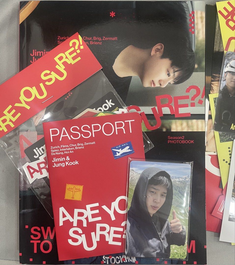 Are You Sure?! Season 2 Photobook with Apple Music POB Photo Magnet (Category: K-Wave) located in Manila. Submitted by pjmtonymontana (Listing ID 1441435129, Image 3). Description: - complete inclusions except digicode.