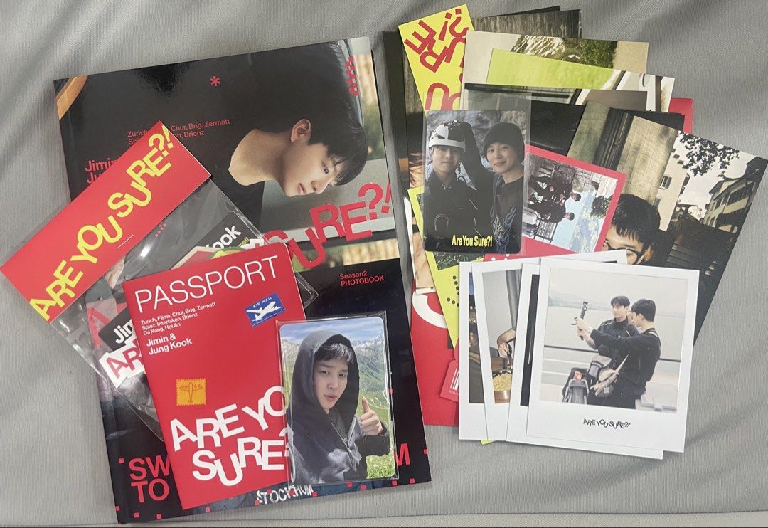 Are You Sure?! Season 2 Photobook with Apple Music POB Photo Magnet (Category: K-Wave) located in Manila. Submitted by pjmtonymontana (Listing ID 1441435129, Image 2). Description: - complete inclusions except digicode.