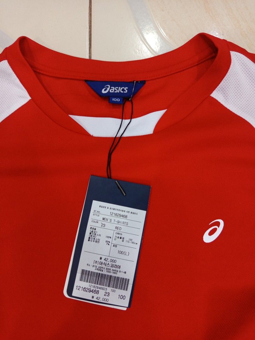 Asics Running Shirt Korea (Category: Activewear) located in Davao. Submitted by vaness041421 (Listing ID 1441464377, Image 3). Description: .