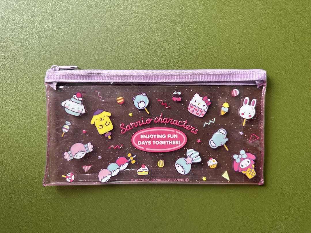 Assorted Daiso x Sanrio Clear Pouches Bundle (Category: Stationery & School Supplies) located in Pasig City. Submitted by 91_mjho (Listing ID 1440475571, Image 3). Description: Assorted Daiso x Sanrio Clear Pouches Bundle. Can send more photos upon request. All sales are final. RFS: Decluttering..