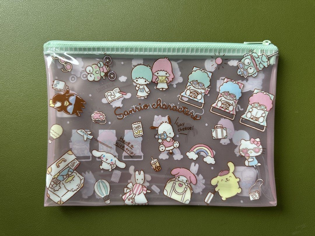 Assorted Daiso x Sanrio Clear Pouches Bundle (Category: Stationery & School Supplies) located in Pasig City. Submitted by 91_mjho (Listing ID 1440475571, Image 2). Description: Assorted Daiso x Sanrio Clear Pouches Bundle. Can send more photos upon request. All sales are final. RFS: Decluttering..