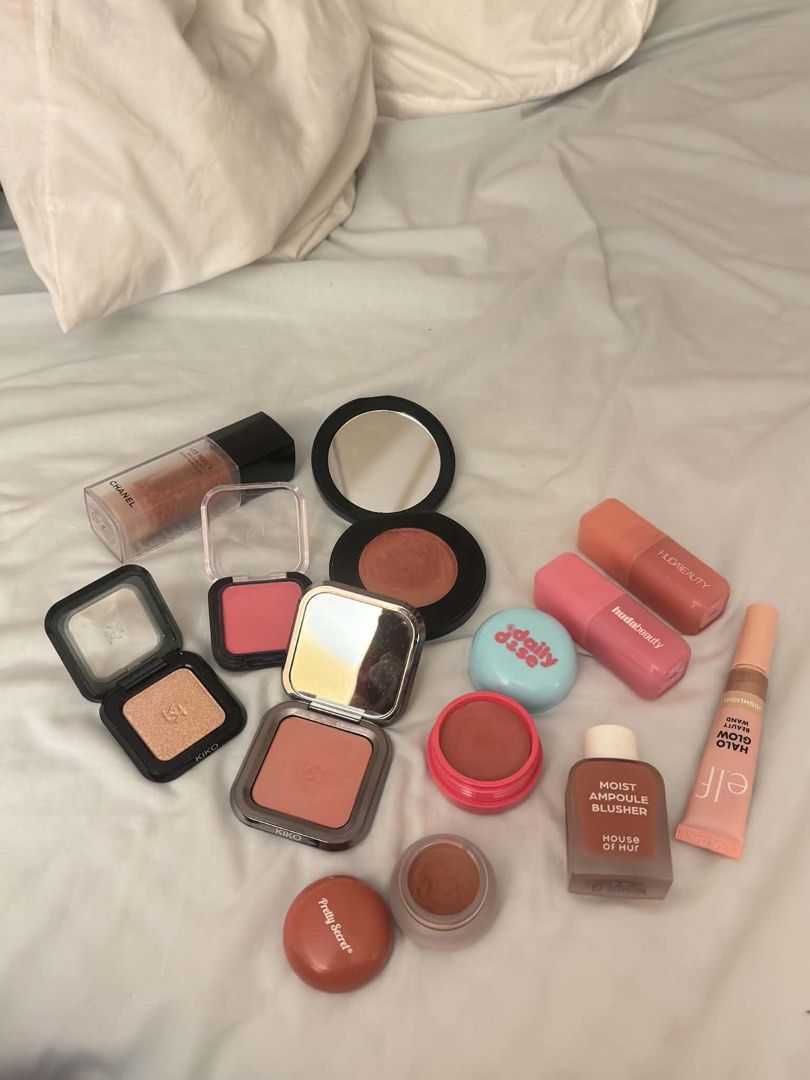 Assorted Eyeshadow Palettes, Blushes, and More (Category: Makeup) located in Malolos. Submitted by 3cyclothing (Listing ID 1441504470, Image 2). Description: Pre loved Make Ups huda cotton candy - 880 ❌ SOLD huda bubblegum - 800 ❌ SOLD chanel les beiges blush - 3,000 ❌ SOLD tarte palette - 1,800❌ SOLD saie - 1,500 kiko unlimited blush - 800 ❌ SOLD kiko smart blush - 480 kiko high pigment eyeshadow - 550 huda cc - 880 ❌ SOLD elf brow gel - 400 ❌ S