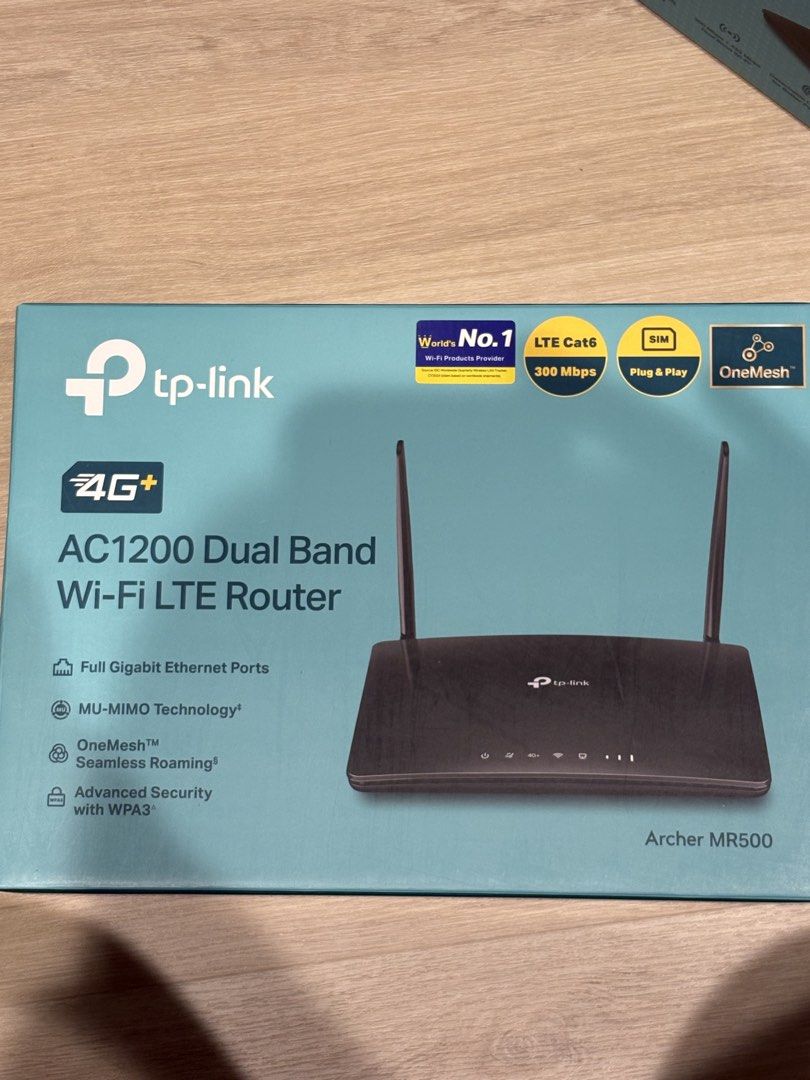 Assorted TP-Link routers with SIM card functionality (AC1200, AC750)471398999781560320