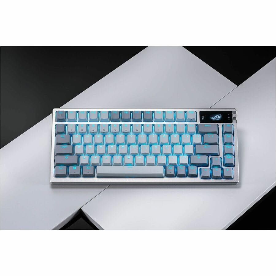 ASUS ROG Azoth Mechanical Gaming Keyboard NX Snow Switch