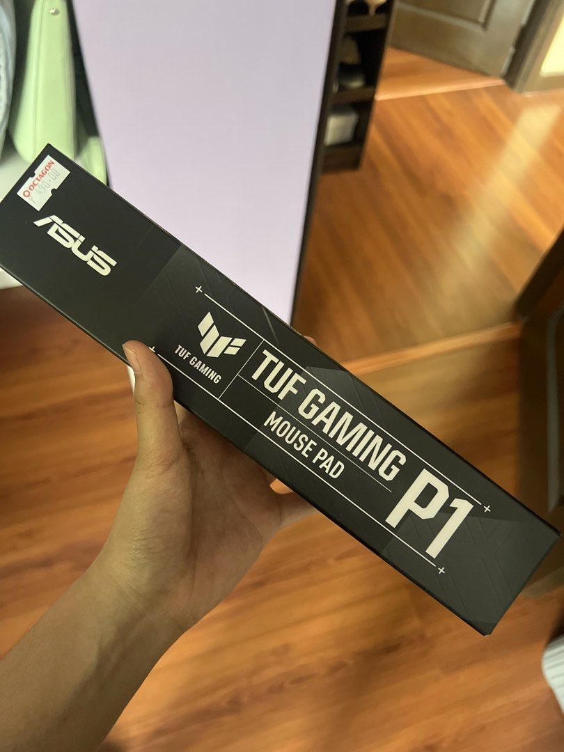 ASUS TUF Gaming P1 Mouse Pad (Category: Mouse & Mousepads) located in Las Pinas. Submitted by itsred123 (Listing ID 1441446040, Image 1). Description: - ASUS TUF Gaming P1 Mouse Pad - Durable and smooth surface - Ideal for gaming and everyday use - Enhance your gaming setup RFS: won in a company raffle but doesnt need it.