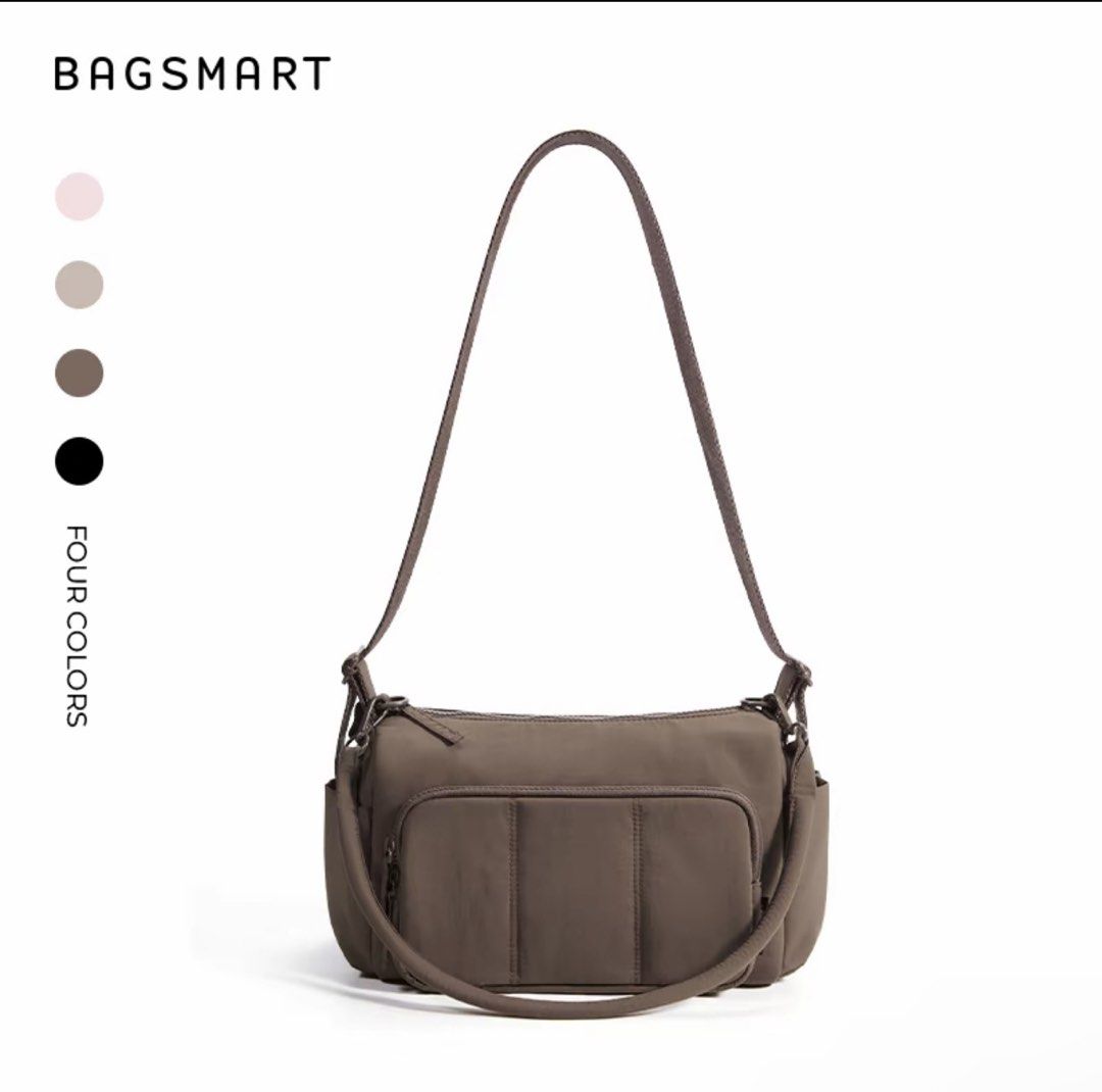 BAGSMART Messenger Bag - Coffee (Category: Shoulder Bags) located in Cainta. Submitted by piattoss85 (Listing ID 1441426617, Image 1). Description: Bought for international trip but ended up never using it.