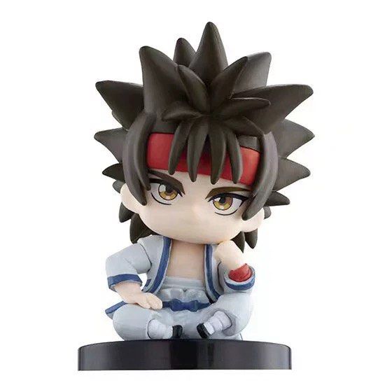 [Bandai Gashapon] Rurouni Kenshin Figures (Category: Toy Figures) located in Singapore. Submitted by goh_kh (Listing ID 1441538449, Image 2). Description: Brand new, sealed, authentic Selling as same price as in Japan No meet- ups, item will be sent via normal postage.