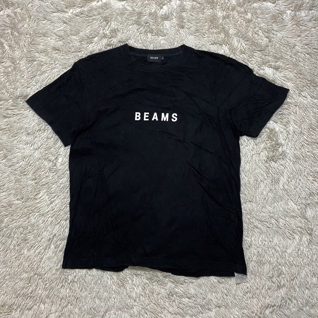 BEAMS Japan Logo SS23 Black Tee (Category: Tshirts & Polo Shirts ) located in Cebu City. Submitted by johngregmoldez03 (Listing ID 1441577377, Image 1). Description: BEAMS Japan Logo SS23 Black Tee Authentic / Legit Size: Large Dimension: 21 Width / 29 Length Color Rate: 10/10 Excellent Condition Need Wash Only 📌Color may vary due to photo lighting Pm📩.