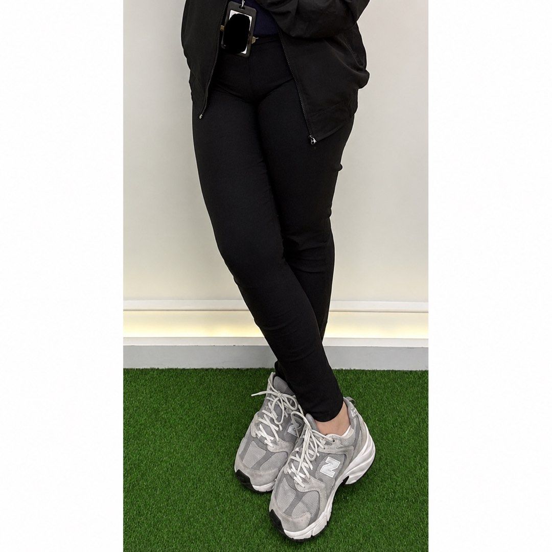 Black Formal Pants | Waist Line 32” to 34” (Category: Other Bottoms) located in Pasig City. Submitted by homeworkdotcom (Listing ID 1441504414, Image 1). Description: 👖 black corporate / formal / office pants 📐 4XL (best fits waistline of 32”-34”) 💖 stretchable + garterized in waist (as comfy as leggings but thick & best for office / corpo / formal attire) ✨ brand new + comes with tag 👖 when worn pic attached 🛍️ rfs: lost weight; extra offic