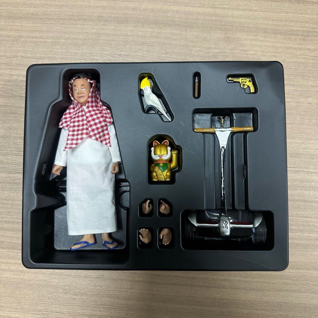 BOBTOYS 1/12兵闖江湖歐德華可動人偶兵人玩具, 玩具收藏品, 手辦及模型