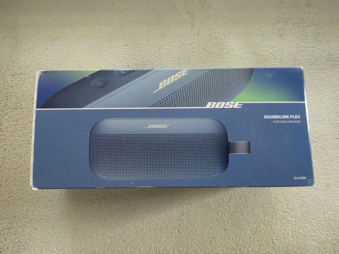 Bose SoundLink Flex 2 Portable Bluetooth Speaker 2nd Gen Waterproof Dustproof (Category: Soundbars, Speakers & Amplifiers) located in Paranaque City. Submitted by thehusayshop (Listing ID 1423318219, Image 2). Description: Bose SoundLink Flex 2 Portable Bluetooth Speaker (2nd Gen) Portable Outdoor Speaker with Hi-Fi Audio Up to 12 Hours Battery Life Waterproof and Dustproof > Brand New > Factory Sealed > Authentic / Original.