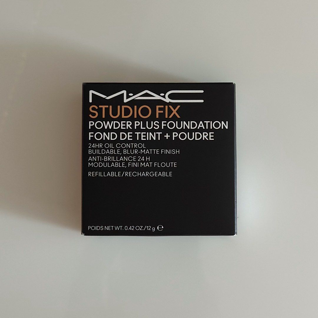 BRAND NEW MAC Studio Fix Powder Plus Foundation (NC25) (Category: Makeup) located in Taguig. Submitted by camiladeclutters (Listing ID 1441450156, Image 1). Description: Brand new and unused, with the protective plastic film on the powder still intact ✨ Purchased online from the MAC Official Store, but unfortunately got the wrong shade. This is the newly reformulated MAC Studio Fix Powder Plus Foundation with a matte finish and 24-hour oil contro
