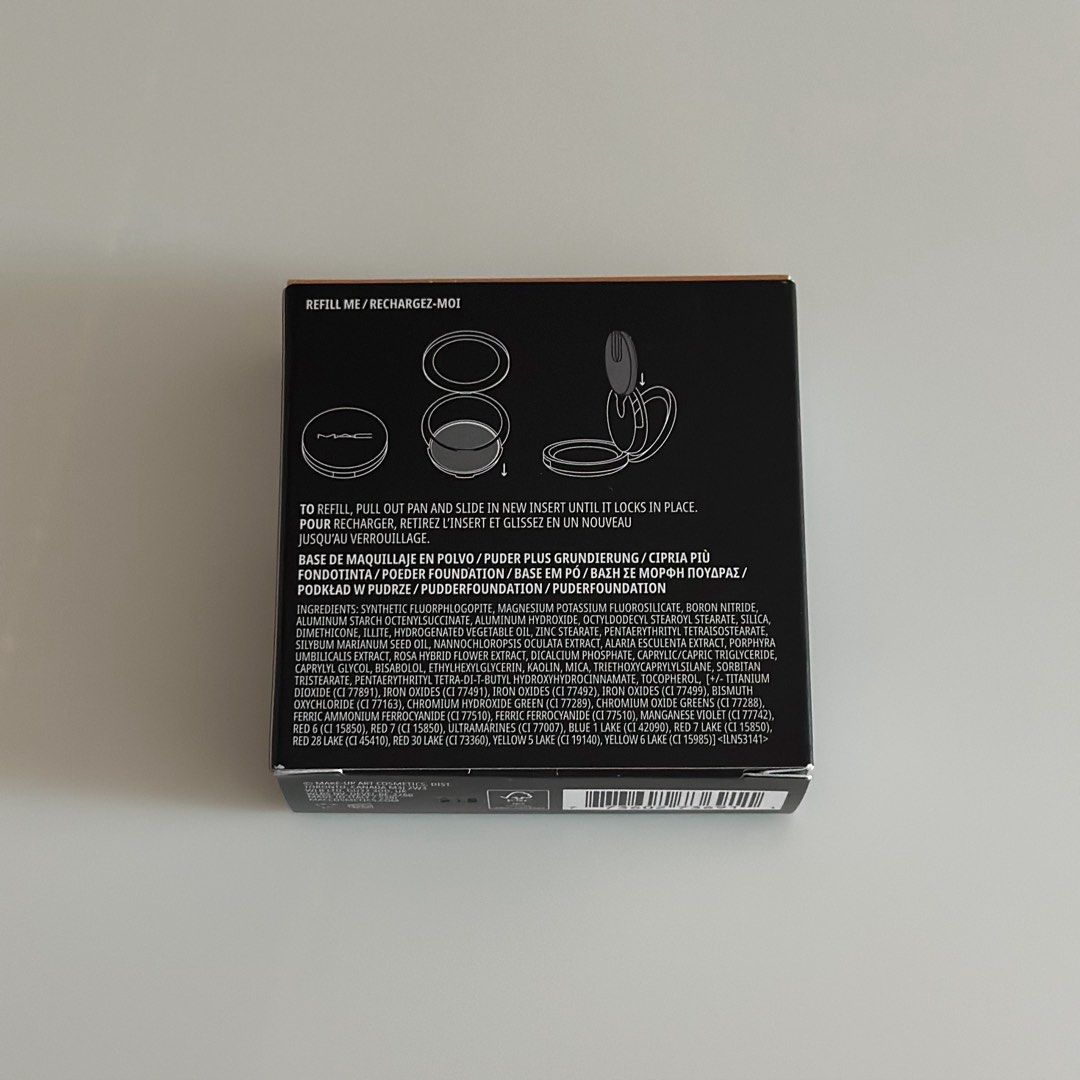 BRAND NEW MAC Studio Fix Powder Plus Foundation (NC25) (Category: Makeup) located in Taguig. Submitted by camiladeclutters (Listing ID 1441450156, Image 3). Description: Brand new and unused, with the protective plastic film on the powder still intact ✨ Purchased online from the MAC Official Store, but unfortunately got the wrong shade. This is the newly reformulated MAC Studio Fix Powder Plus Foundation with a matte finish and 24-hour oil contro