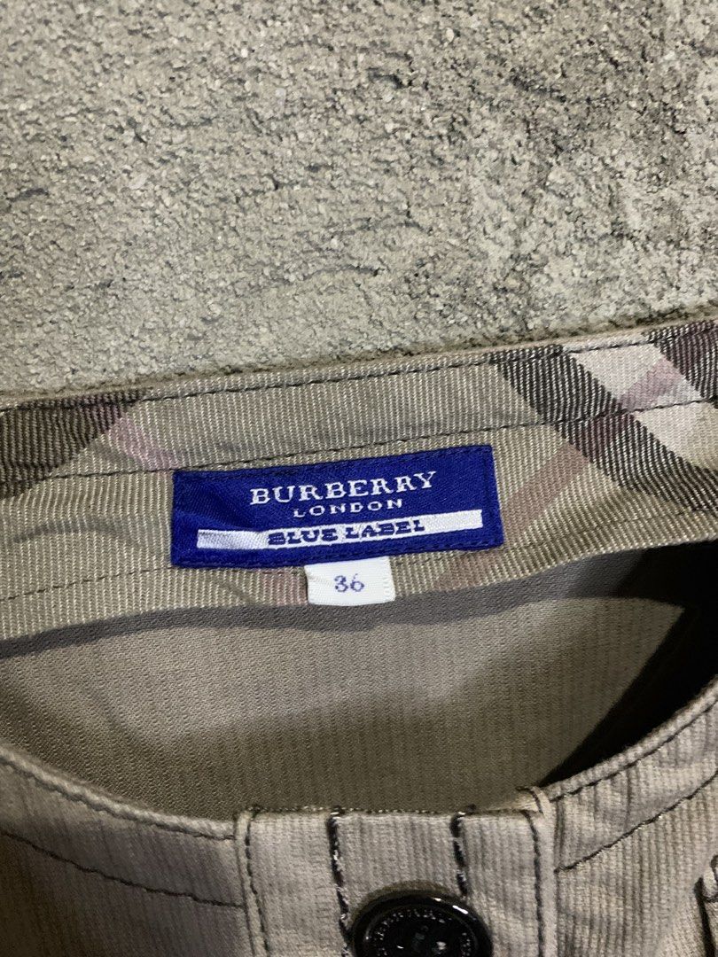 Burberry Blue Label Dress Size 36 (Category: Dresses) located in Tacurong. Submitted by ljsthrift (Listing ID 1441539949, Image 3). Description: - Burberry Blue Label Dress - Color: Beige - Size: 36 - Button-front closure - Two chest pockets - Two hip pockets - Adjustable straps - Ideal for casual wear.