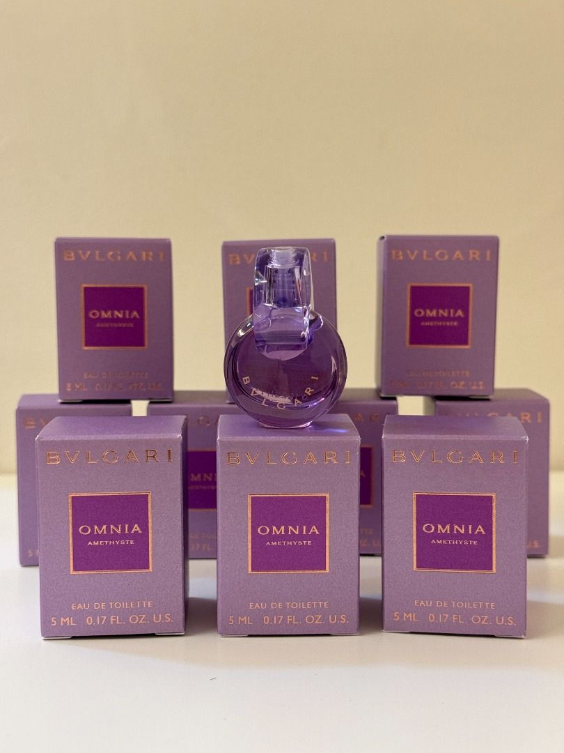 Bvlgari Omnia Amethyste 5ml | Miniature | Mini Perfume (Category: Fragrance & Deodorants) located in Quezon City. Submitted by angelinex (Listing ID 1441485221, Image 1). Description: Original. Money back guaranteed 🔐 See profile for more perfumes. Libre EDP - ₱6,599 😊 SF shouldered by buyer 📍 Fairview, QC 🚚 🛵 Lalamove/Grab/J&T.