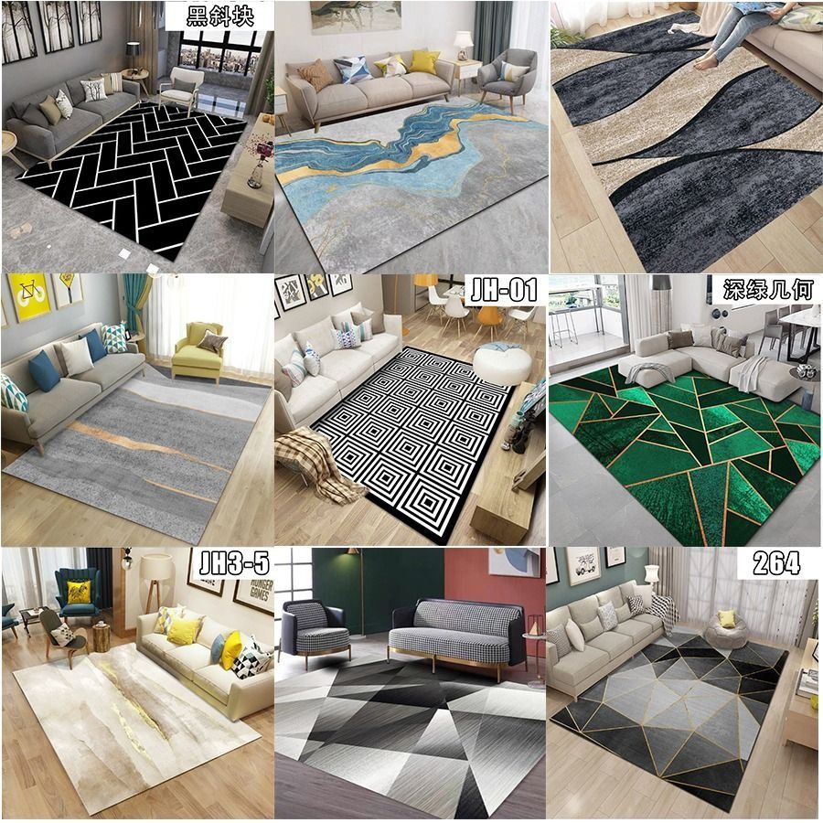 Carpets&Mats🌺🌺Household Use Carpets/ (Category: Carpets & Mats) located in Singapore. Submitted by mirafurniture (Listing ID 1441393935, Image 2). Description: Cash on delivery or Transfer Thickness：0.7cm Size:160*230cm $60 Material：Crystal velvet finish+Bottom PVC point plastic non-slip particles Free Delivery.