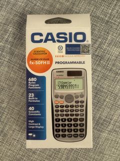CASIO FX-50FH II Super-FX PLUS Calculator478940015897487360