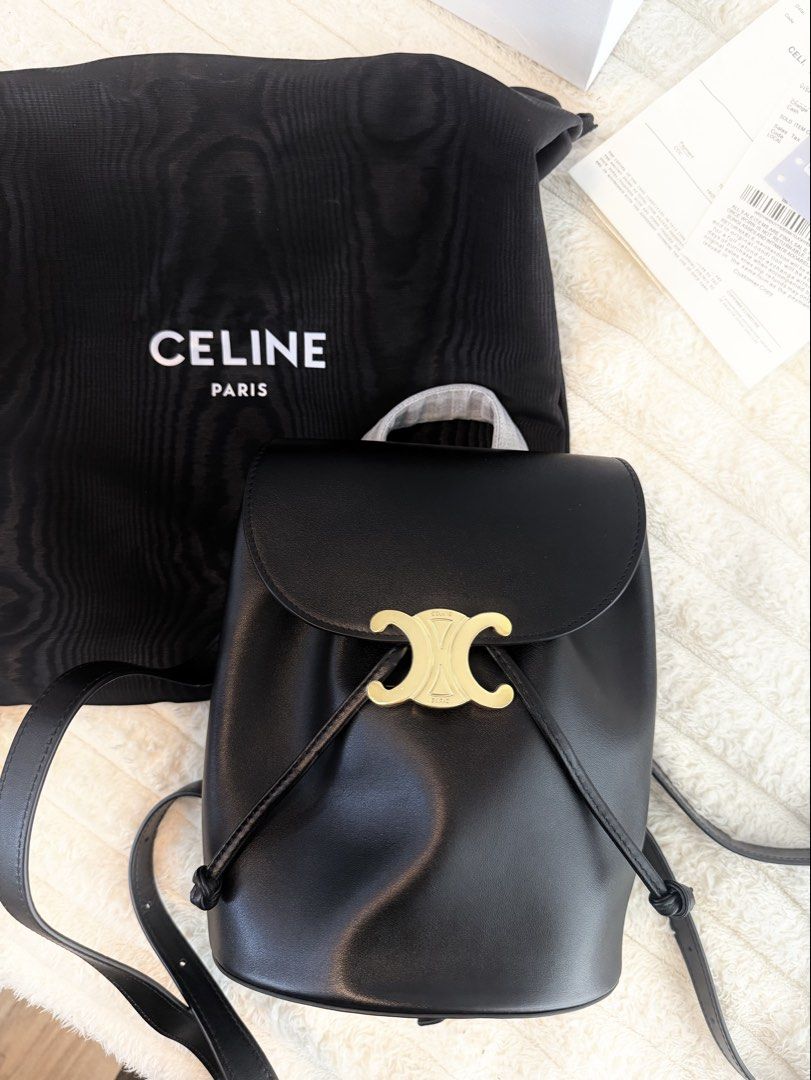 Celine Bonnie Backpack Calfskin Leather (Category: Backpacks) located in Caloocan City. Submitted by bbagsandpreloved (Listing ID 1441469087, Image 1). Description: Complete with Box and Dustbag Brand New Calfskin leather .