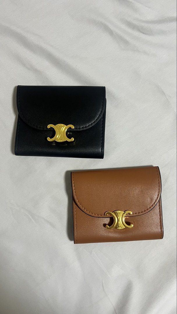Celine Triomphe Wallet - Black and Brown (NGA) (Category: Luxury Bags & Wallets) located in Cavite. Submitted by bubfinds (Listing ID 1441529947, Image 1). Description: NGA! .