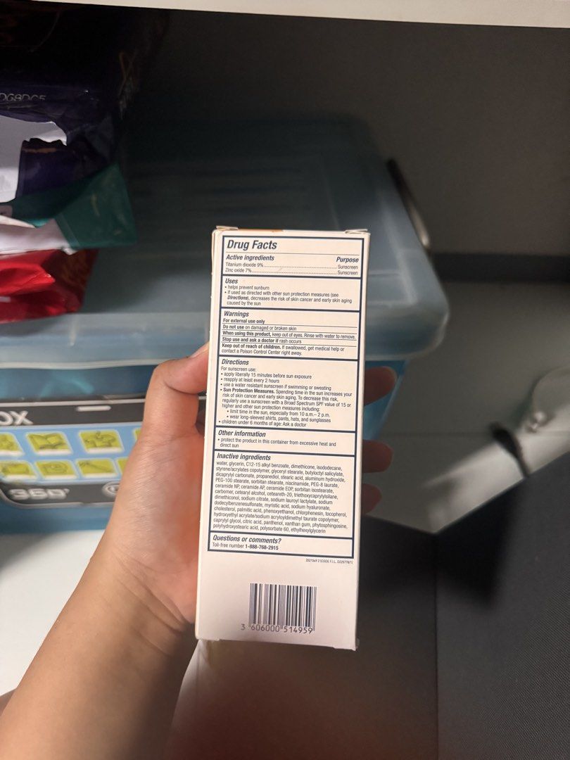 CeraVe Hydrating Mineral Sunscreen (Category: Face Care) located in Quezon City. Submitted by krstnirishy (Listing ID 1441416159, Image 2). Description: .