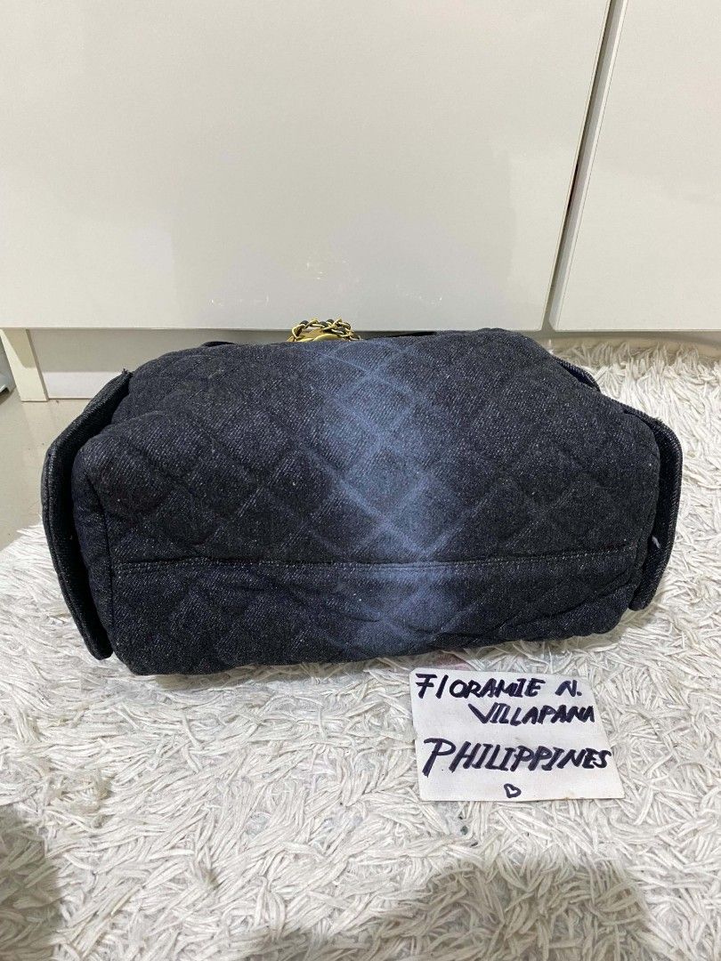 Chanel denim (Category: Luxury Accessories) located in Tagum. Submitted by luxbagelyas (Listing ID 1441562185, Image 3). Description: no flaws super bet maganda pa kulay sign of use only.