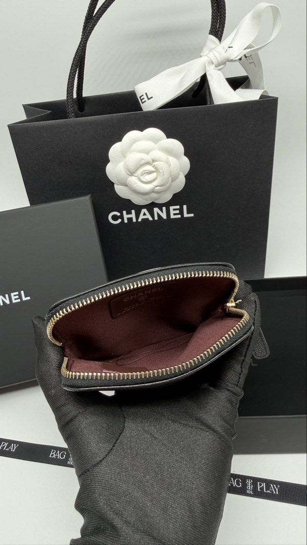 Chanel Wallet (Category: Luxury Bags & Wallets) located in Pasig City. Submitted by bagplaymnl (Listing ID 1441419358, Image 3). Description: Chanel Zip Wallet Brand New. Full set with store receipt MOP: BDO Meet up: BGC Thank you!.