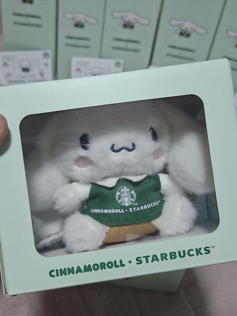 Cinnamoroll Starbucks Collaboration Plush Toy (Category: Plushies & Soft Toys) located in Pasig City. Submitted by loveMYshop2022 (Listing ID 1441530464, Image 1). Description: Cinnamoroll Starbucks Collaboration Plush Toy NO TO FAKE / DUPLICATE ITEMS ✔️ORIGINAL ✔️BRANDNEW ✔️Limited Offer / limited Stocks Only 👍ready for pick up / on hand _ available 👍Location Pasig City 👍MOP Gcash / Maya / Gotyme / 👍CC Payment QRPH + 30.00 👍Feel FREE to Sen