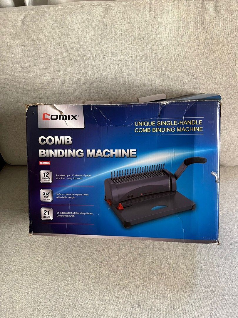 COMIX Comb Binding Machine470924335377950720