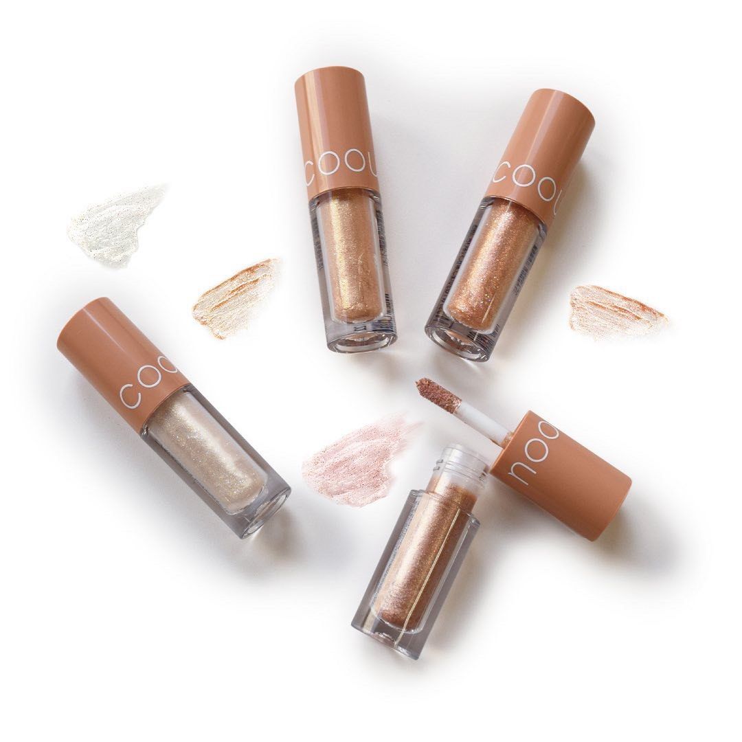Coou Glitter Liquid Eyeshadow (Category: Makeup) located in Quezon City. Submitted by closetkisses (Listing ID 1441414326, Image 3). Description: bought in japan shade: shimmery rose gold mop: gcash loc: quezon city, philippines nationwide shipping (j&t, grab, lalamove) .