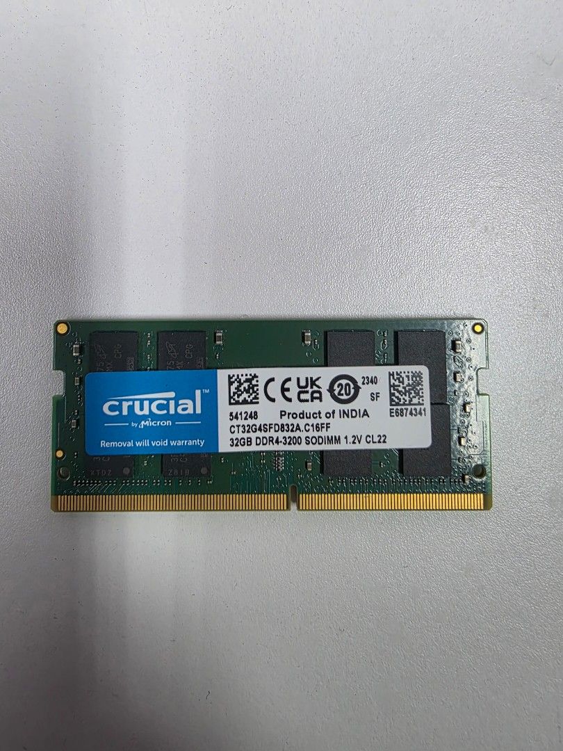 Crucial 32GB DDR4 RAM