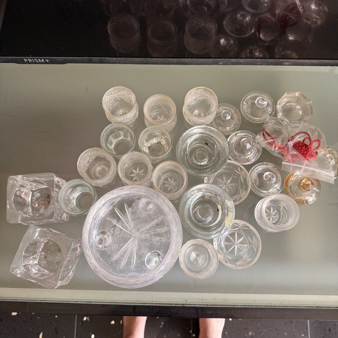 Crystal Glassware Collection - Vases, Bowls, Glasses