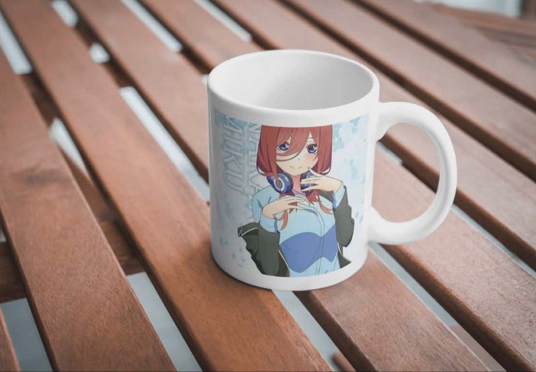 Custom Printed Ceramic Mug with Anime and Art Designs (Category: Coffee & Tea Tableware) located in Manila. Submitted by mbcollections251 (Listing ID 1441431467, Image 3). Description: - White ceramic mugs with unique designs. - Choose from Miku, Kuromi, or Starry Night. - Ideal for coffee, tea, or as a thoughtful gift. - Features a durable, long-lasting print. - Perfect for anime, art, and cute character enthusiasts. - Add a touch of personality