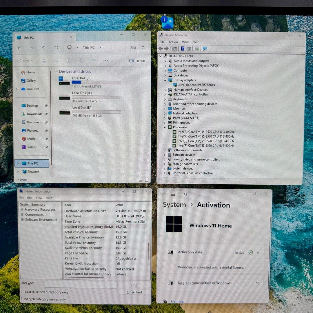 Desktop PC Computer470902191980564487