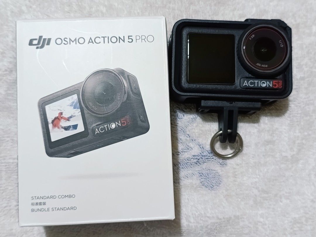 DJI Osmo Action 5 Pro Standard Combo Bundle (Category: Cameras) located in Cabanatuan. Submitted by dgm26 (Listing ID 1441384483, Image 1). Description: - DJI Osmo Action 5 Pro Camera silicon case Standard Combo Bundle - Ideal for capturing adventures - Includes original packaging - Ready for your next trip or project.